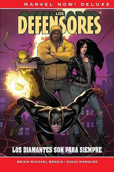 Precio Reducido LOS DEFENSORES DE BRIAN MICHAEL BENDIS, LOS DIAMANTES SON PARA SIEMPRE MARVEL NOW! DELUXE
