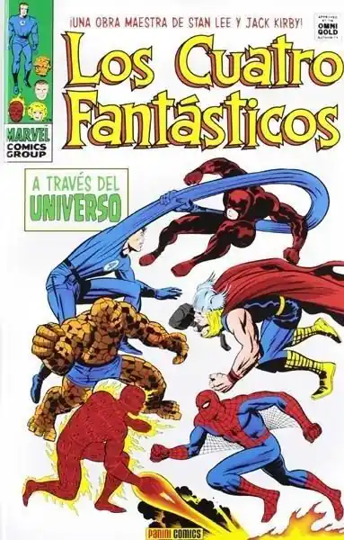 LOS 4 FANTÁSTICOS OMNIGOLD 04 A TRAVÉS DEL UNIVERSO NUEVA EDICIÓN Garantía De Devolución De Dinero