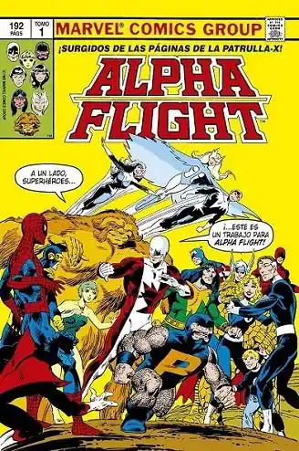 BIBLIOTECA ALPHA FLIGHT 01. ALPHA FLIGHT 1-6 USA Certificado