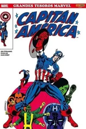 Alta Calidad GRANDES TESOROS MARVEL. CAPITAN AMERICA DE JIM STERANKO