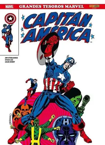 Alta Calidad GRANDES TESOROS MARVEL. CAPITAN AMERICA DE JIM STERANKO
