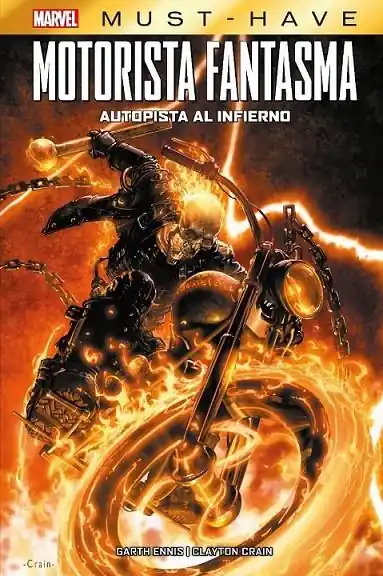 MARVEL MUST-HAVE. MOTORISTA FANTASMA AUTOPISTA AL INFIERNO Precio De Fábrica