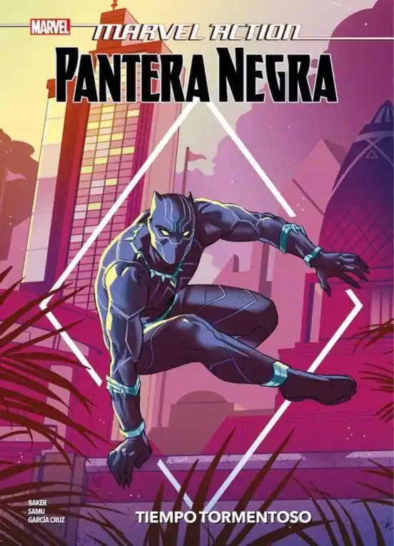 Súper Precio MARVEL ACTION. PANTERA NEGRA TIEMPO TORMENTOSO