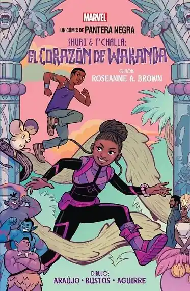 MARVEL SCHOLASTIC. SHURI & T‘CHALLA EL CORAZÓN DE WAKANDA Popular