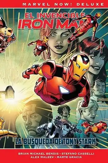 Solo Por Tiempo Limitado INVENCIBLE IRON MAN MARVEL NOW! DELUXE 05 LA BÚSQUEDA DE TONY STARK