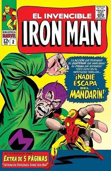 A Buen Precio BIBLIOTECA MARVEL EL INVENCIBLE IRON MAN 02 DE 1963 A 1964