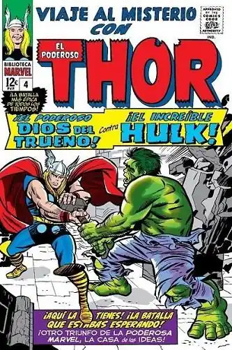 Compra Ahora BIBLIOTECA MARVEL EL PODEROSO THOR 04 DE 1964 A 1965