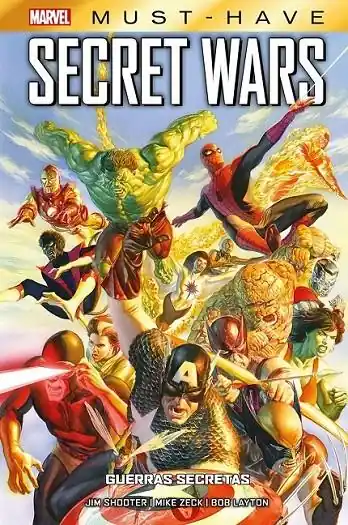 Liquidación MARVEL MUST-HAVE. SECRET WARS GUERRAS SECRETAS