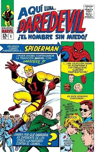 Entrega Rápida BIBLIOTECA MARVEL DAREDEVIL 01 DE 1964 A 1965
