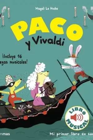 PACO Y VIVALDI LIBRO MUSICAL Súper Precio