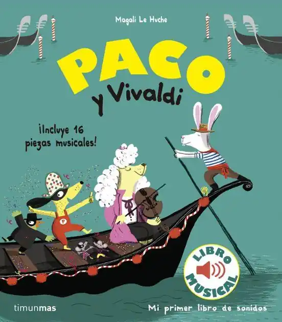 PACO Y VIVALDI LIBRO MUSICAL Súper Precio