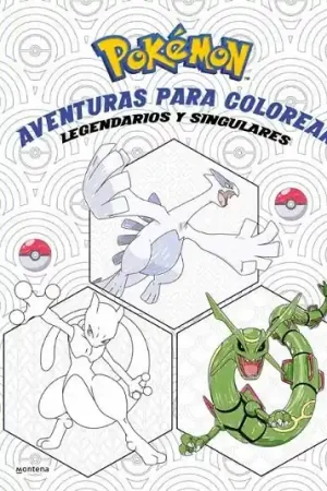 Precio De Oferta POKEMON AVENTURAS PARA COLOREAR LEGENDARIOS Y SINGULARES (COLECCIÓN POKEMON)