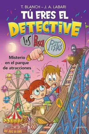 Marca Reconocida TU ERES EL DETECTIVE CON LOS BUSCAPISTAS 4 MISTERIO EN EL PARQUE DE ATRACCIONES