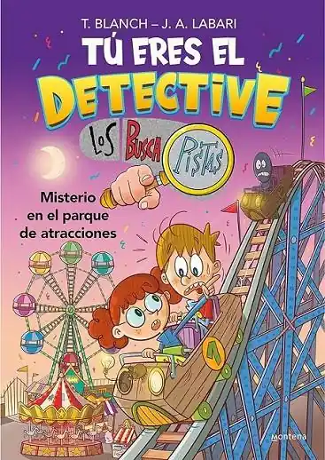 Marca Reconocida TU ERES EL DETECTIVE CON LOS BUSCAPISTAS 4 MISTERIO EN EL PARQUE DE ATRACCIONES