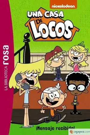No Te Lo Pierdas UNA CASA DE LOCOS 02. BIBLIOTECA ROSA
