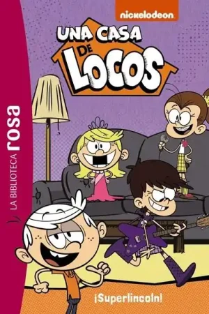 No Te Lo Pierdas UNA CASA DE LOCOS 06. BIBLIOTECA ROSA
