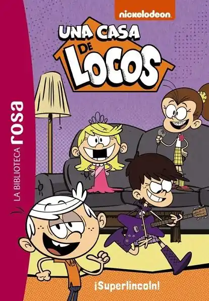 No Te Lo Pierdas UNA CASA DE LOCOS 06. BIBLIOTECA ROSA
