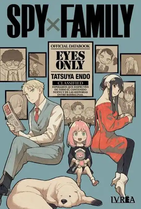 No Te Lo Pierdas SPY X FAMILY EYES ONLY - OFFICIAL DATABOOK -