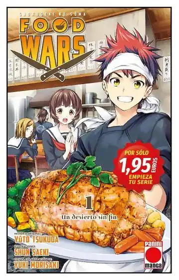 Directo De Fábrica FOOD WARS 01 (EDICION ESPECIAL)