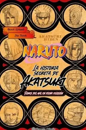 Certificado NARUTO AKATSUKI HIDEN (NOVELA) LA HISTORIA SECRETA DE AKATSUKI
