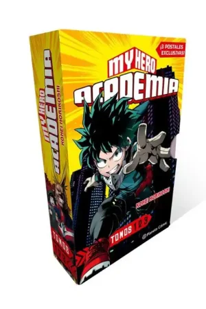 SHONEN STARTER SET MY HERO ACADEMIA Nº 01+02+03 Súper Precio