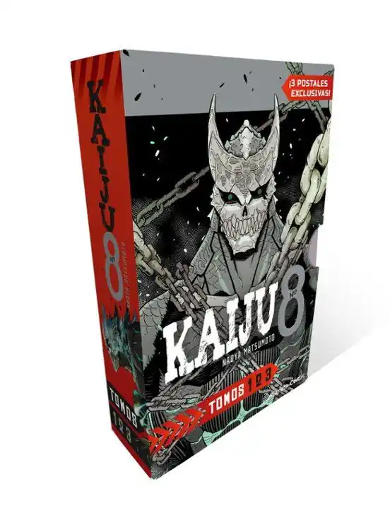 SHONEN STARTER SET KAIJU 8 Nº 1+2+3 Promoción