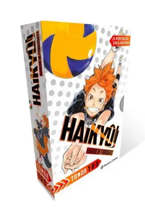 Envío Exprés STARTER SET HAIKYU!! Nº 01-02-03