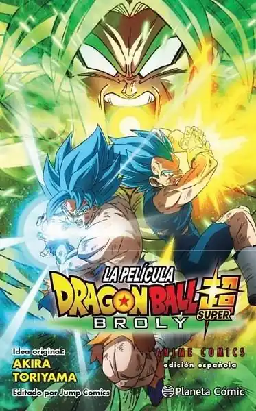Devolución Gratuita DRAGON BALL SUPER BROLY ANIME COMIC