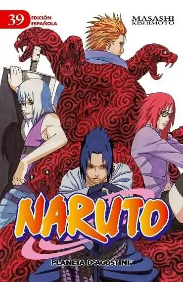 NARUTO Nº39/72 Más Vendido