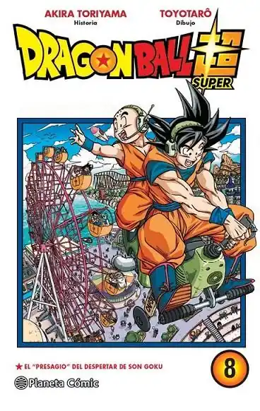 Oferta De Temporada DRAGON BALL SUPER Nº08 EL PRESAGIO DEL DESPERTAR DE SONGOKU