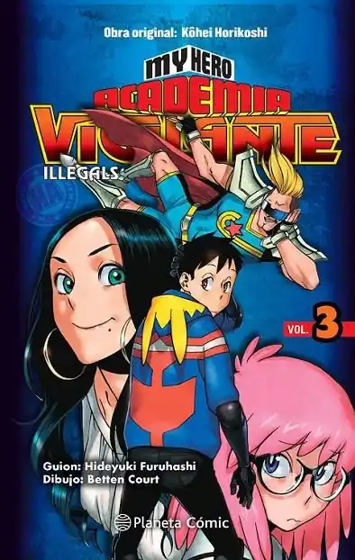 MY HERO ACADEMIA VIGILANTE ILLEGALS Nº03/15 Más Vendido