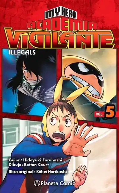 Envío Inmediato MY HERO ACADEMIA VIGILANTE ILLEGALS Nº05/15