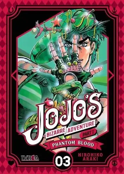 JOJO‘S BIZARRE ADVENTURE PARTE 1 PHANTOM BLOOD 03 Envío Exprés