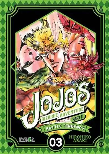 Certificado JOJO‘S BIZARRE ADVENTURE PARTE 2 BATTLE TENDENCY 03