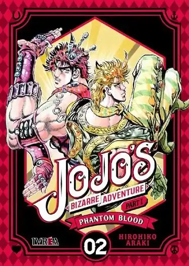 JOJO‘S BIZARRE ADVENTURE PARTE 1 PHANTOM BLOOD 02 Certificado