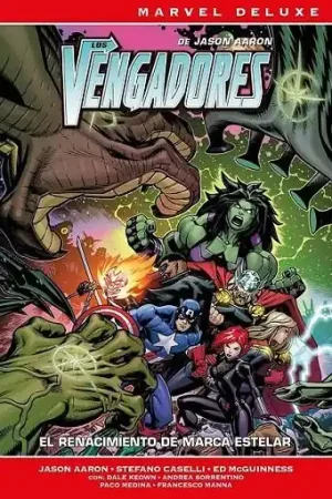 MARVEL DELUXE LOS VENGADORES DE JASON AARON 03 EL RENACIMIENTO DE MARCA ESTELAR Precio De Fábrica