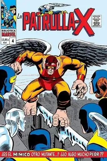 Certificado BIBLIOTECA MARVEL LA PATRULLA-X 04 DE 1966 A 1967