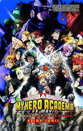 Solo Hoy MY HERO ACADEMIA EL DESPERTAR DE LOS HÉROES ANIME COMIC