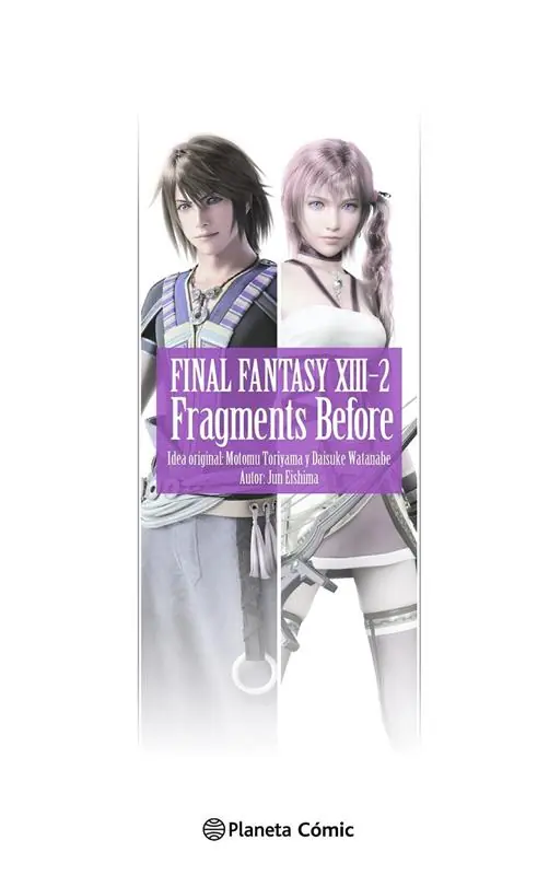 Solo Hoy FINAL FANTASY XIII-2 FRAGMENTS BEFORE (NOVELA)