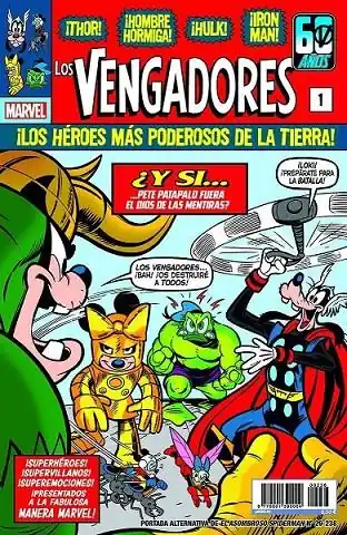 EL ASOMBROSO SPIDERMAN 29 238 PORTADA ALTERNATIVA DISNEY LOS VENGADORES Marca Reconocida