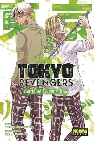 TOKYO REVENGERS CARTA DE KEISUKE BAJI 03 Súper Precio