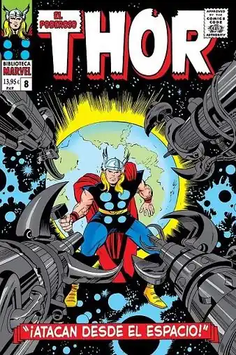 Stock Limitado BIBLIOTECA MARVEL EL PODEROSO THOR 08 DE 1966 A 1967