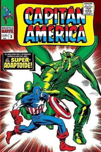 BIBLIOTECA MARVEL CAPITÁN AMÉRICA 03 DE 1966 A 1967 Promoción