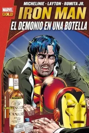 Últimas Unidades IRON MAN EL DEMONIO EN UNA BOTELLA (MARVEL GOLD)