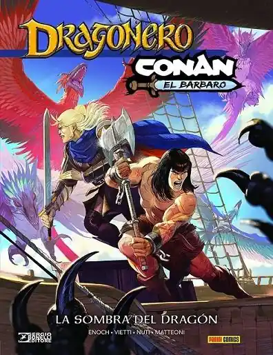 Última Oportunidad DRAGONERO/CONAN LA SOMBRA DEL DRAGON
