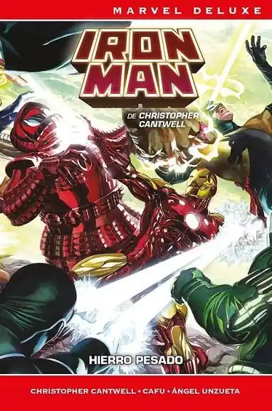 IRON MAN DE CHRISTOPHER CANTWELL MARVEL DELUXE 01 HIERRO PESADO Liquidación