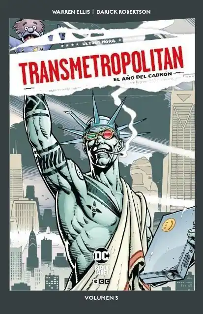 Económico DC POCKET TRANSMETROPOLITAN VOL. 3 DE 10 EL AÑO DEL CABRON DC Pocket