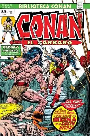 BIBLIOTECA CONAN. CONAN EL BARBARO 11 DE 1976 Súper Precio