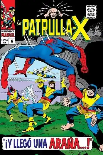BIBLIOTECA MARVEL LA PATRULLA-X 06 DE 1967 Oferta De Temporada
