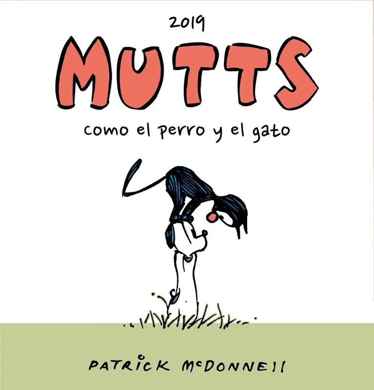 Alta Calidad MUTTS 01 COMO EL PERRO Y EL GATO, LAS TIRAS DE 2019